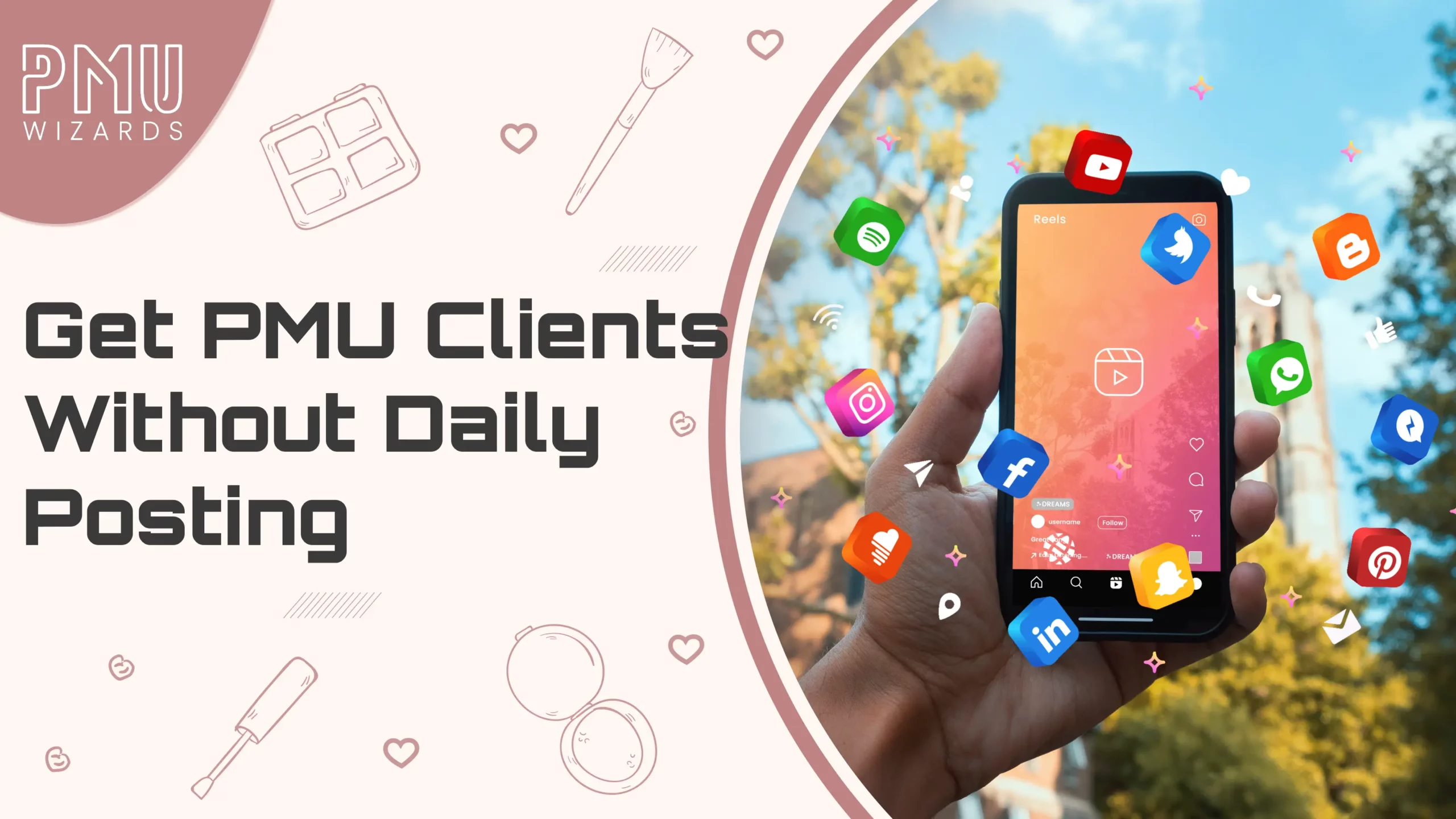 How to Get PMU Clients Without Posting on Socials Every Day