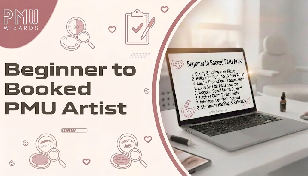 Case Study: From Beginner to Fully Booked PMU Artist