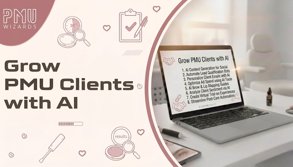 Get More PMU Clients with PMU Wizards' New AI-Powered Marketing Strategies