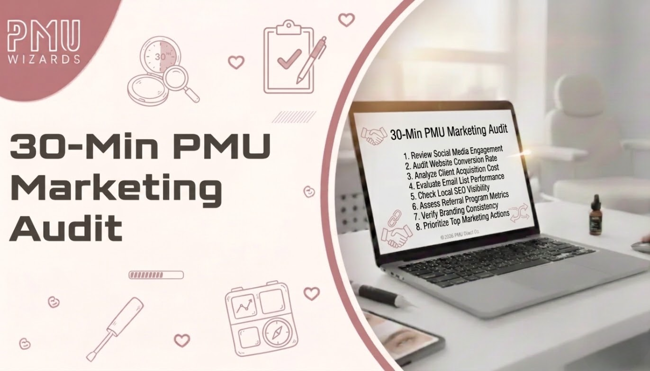 How to Audit Your PMU Marketing Strategy in 30 Minutes