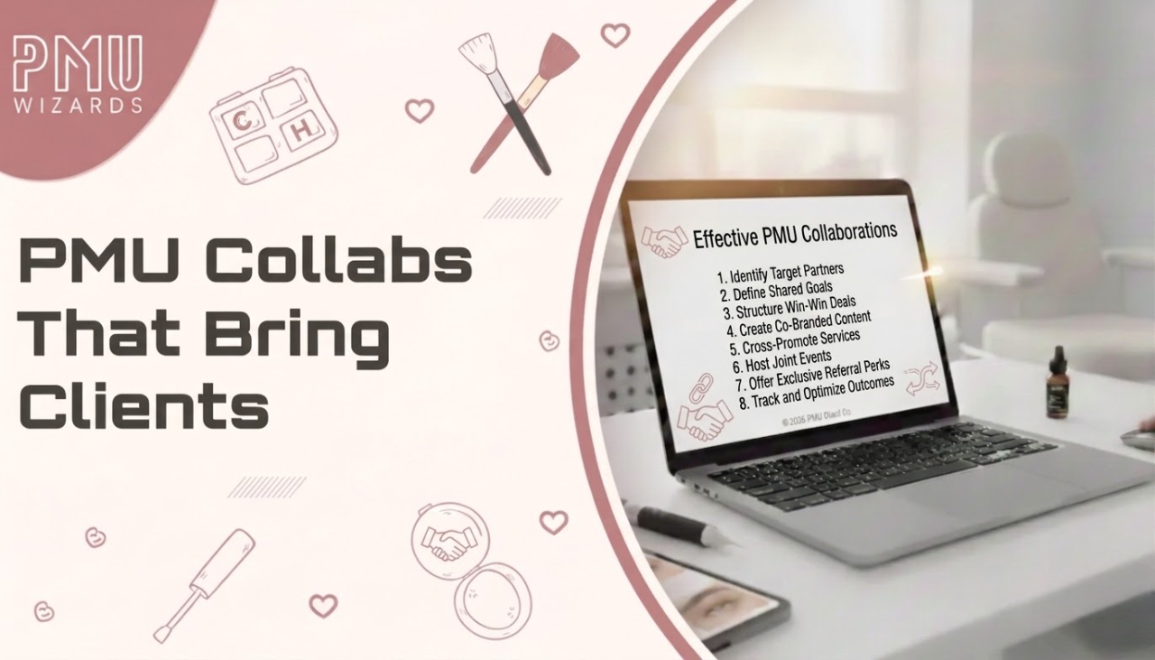 The Best Collaboration Ideas for PMU Artists (That Actually Bring Clients)