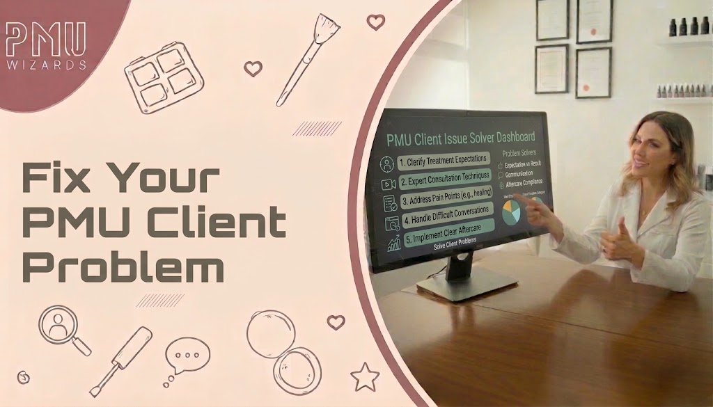 Why Your PMU Business Isn’t Getting Clients (And How to Fix It)