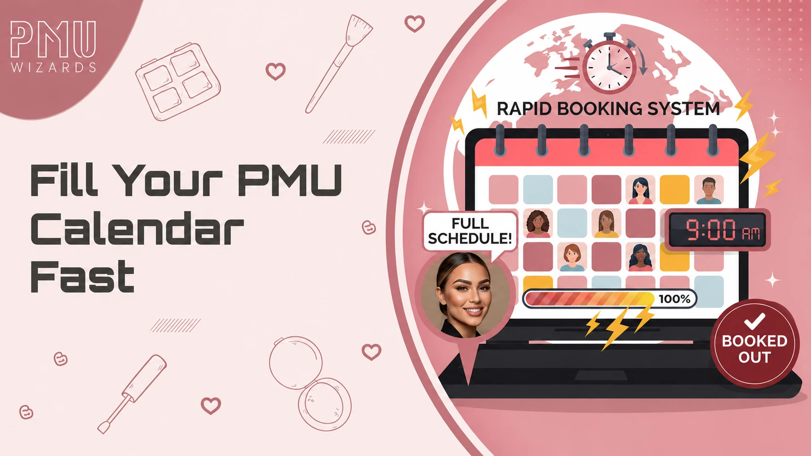 How to Fill Your PMU Calendar With High-Paying Clients